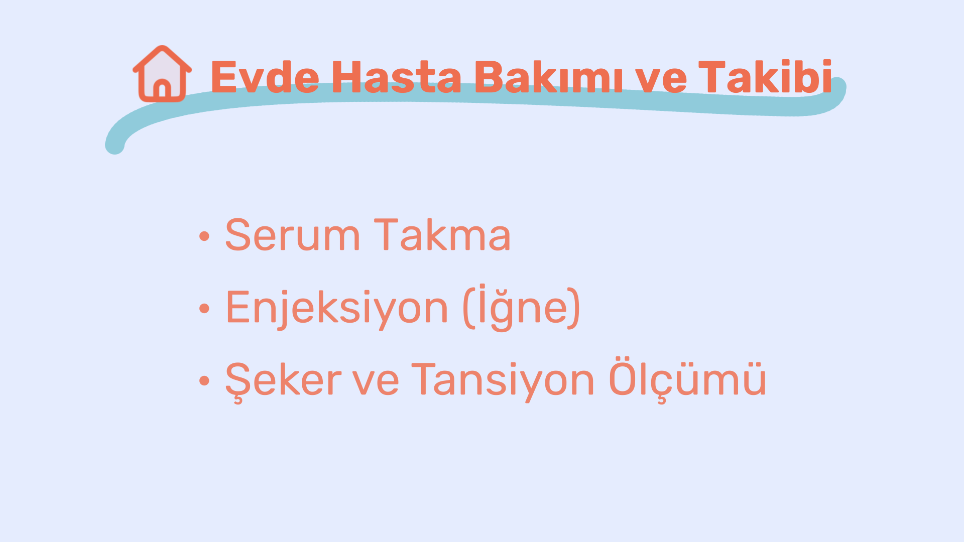 Evde Sağlık Hizmetleri